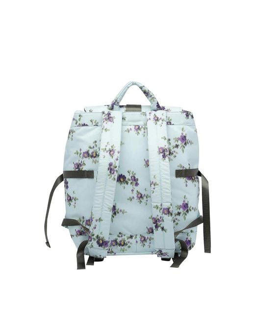 Ganni Blue Chiusura Con Fibbia E Coulisse