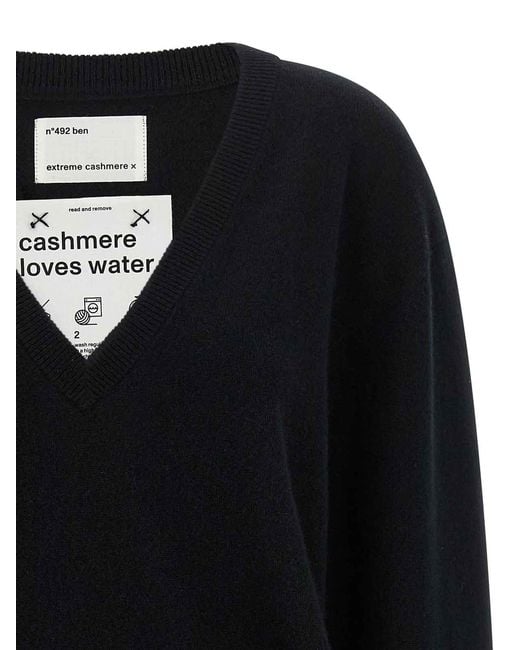 Extreme Cashmere Black Sweater