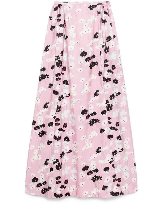 BERNADETTE Pink Midi Skirts