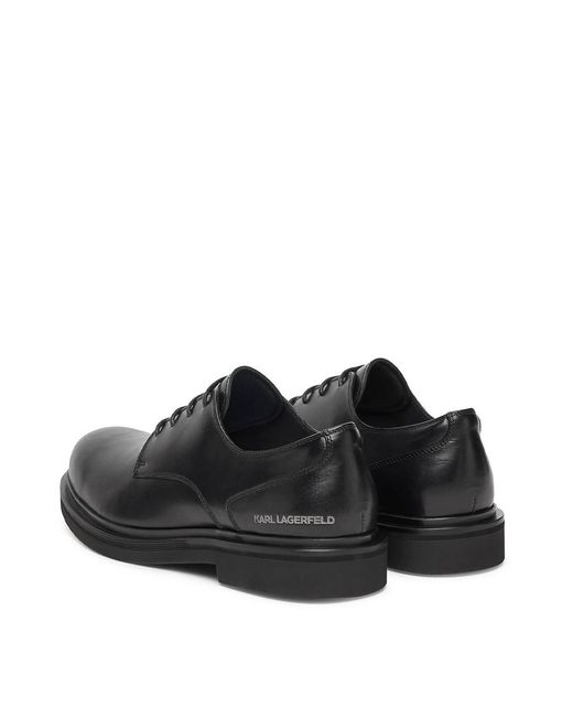 Karl Lagerfeld Black Kingston Derby Lace for men