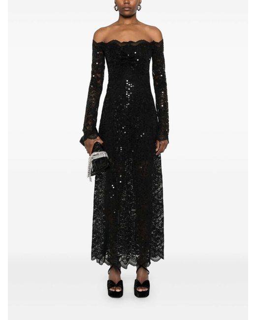 Rabanne Black Long Dress