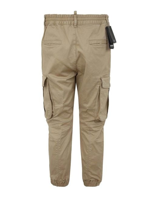 DSquared² Natural Hue Cargo Trousers for men