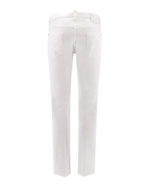 DSquared² White Jeans Cool Guy Denim for men