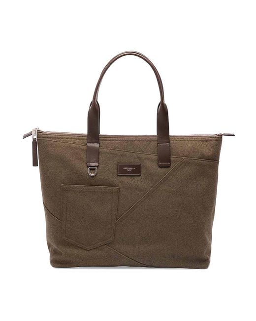 Dolce & Gabbana Brown Tote Bag for men