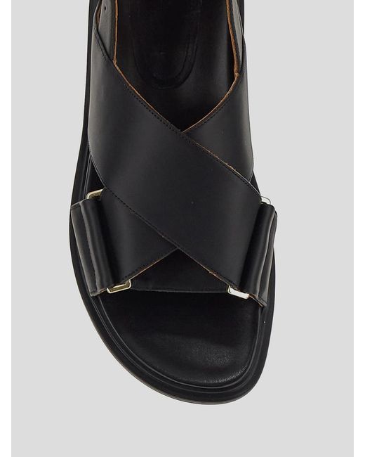 Marni Black Sandals
