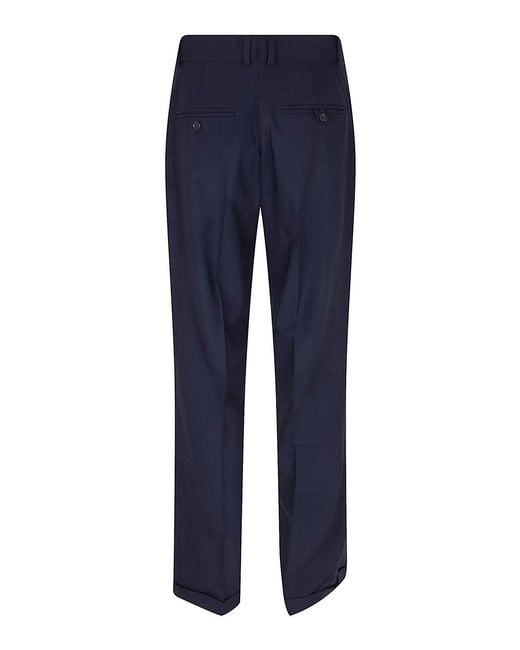 Polo Ralph Lauren Blue Woven-Straight-Pants