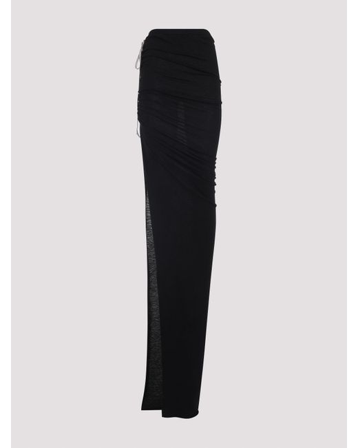 Rick Owens Black Skirt