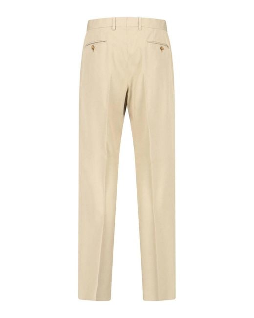 Lardini Natural Tailored Trousers for men