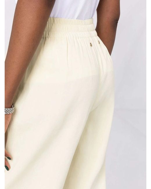 Golden Goose Deluxe Brand White Brittany Wide-Leg Trousers