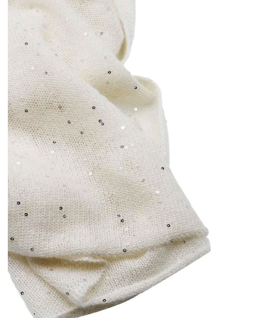 Fabiana Filippi White Scarfs