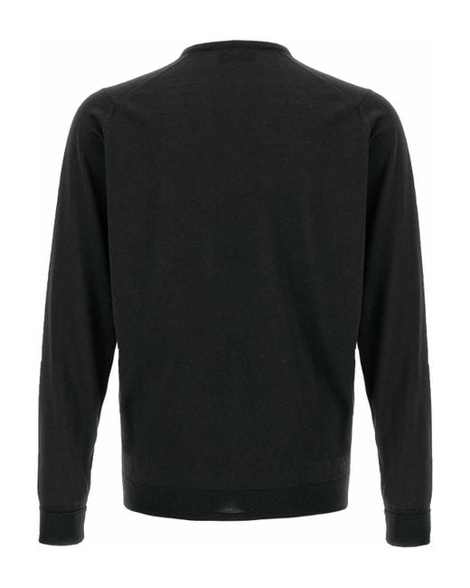 John Smedley Black Bobby Hand Bag for men
