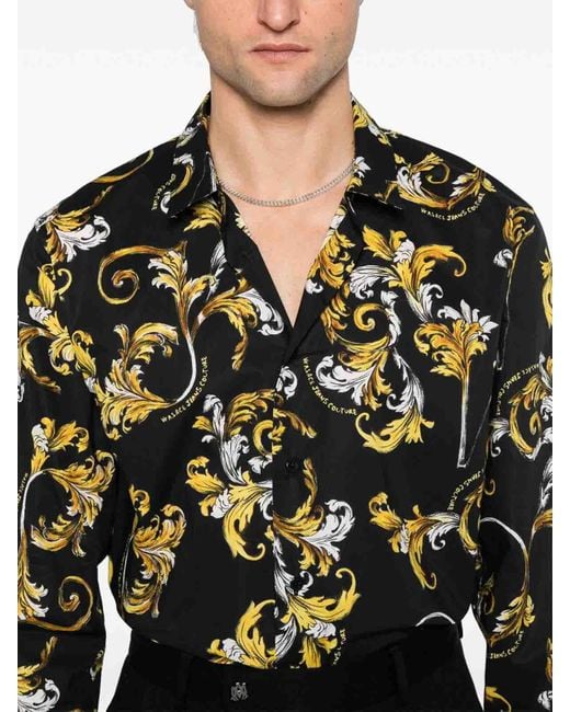 Versace Jeans Couture Black Shirt for men