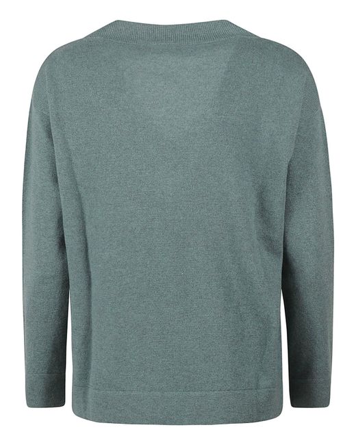 ELEVEN88 Green V-Neck