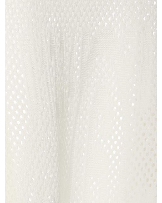 MM6 by Maison Margiela White Sweaters for men