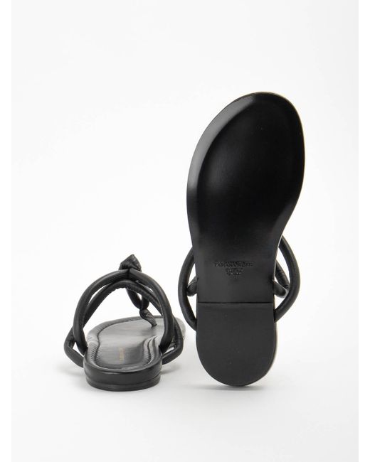 Fabiana Filippi Black Sandals