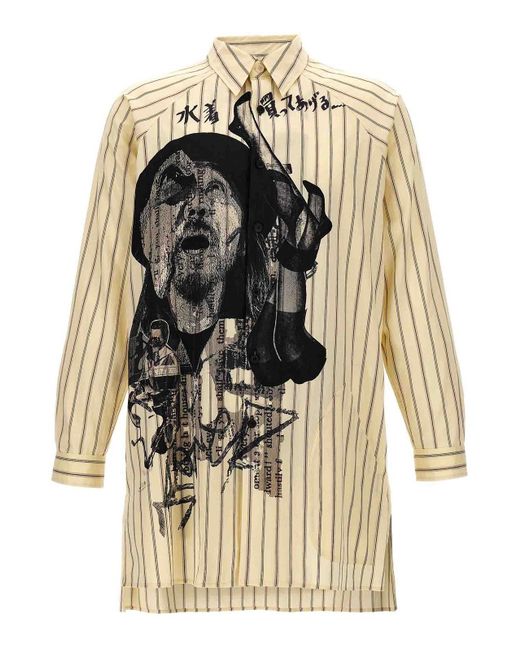 Yohji Yamamoto Metallic M-dadayohji Shirt for men