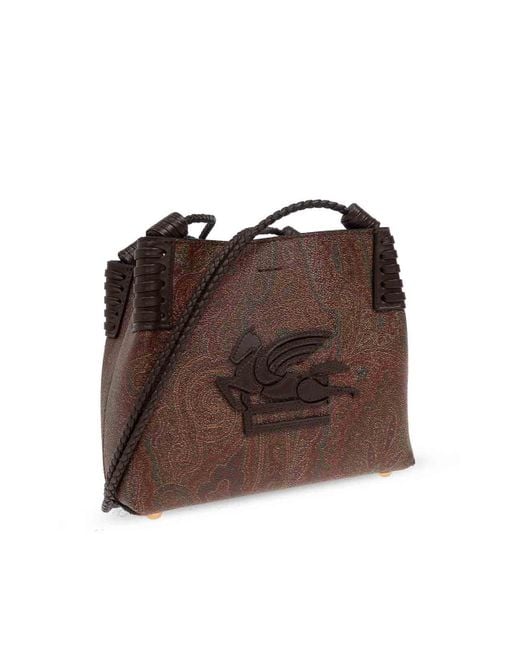 Etro Brown Shopping Libra Arnica