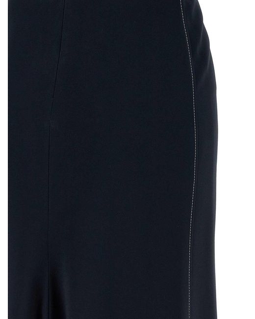 Victoria Beckham Blue Edith Dress