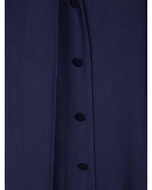 Gentry Portofino Blue Woven Shirt