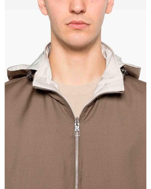 Montecore Brown Reversible Gilet for men