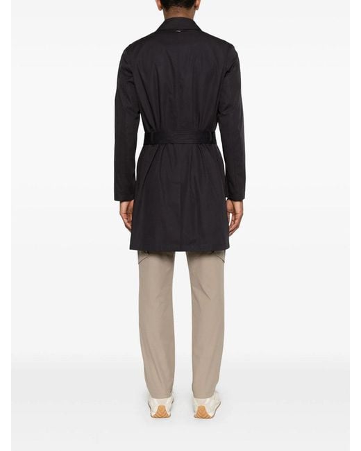Herno Black Rainwear for men