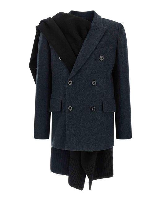 Sacai Blue In-1 Coat
