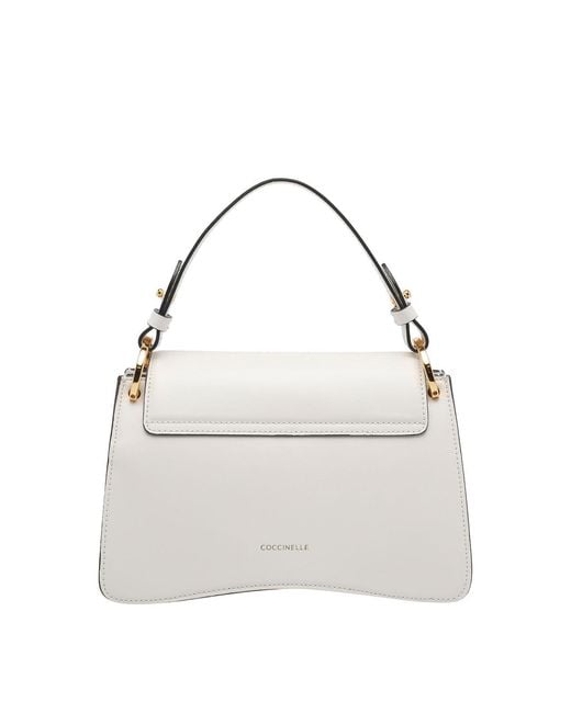 Coccinelle White C-Me Handbag