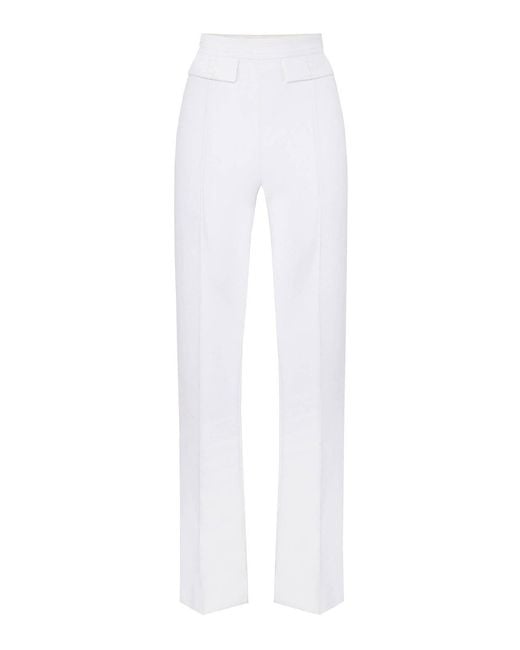 Elisabetta Franchi White Pants