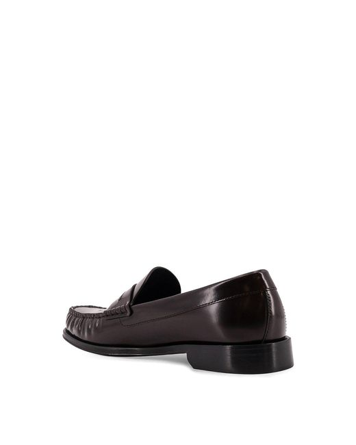 Tom Ford Black Leather Moccasin for men