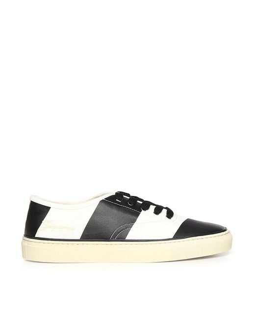 Jacquemus Natural Ff Canvas Sneaker for men