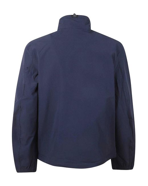 Belstaff Blue Stretch Nylon Jacket for men