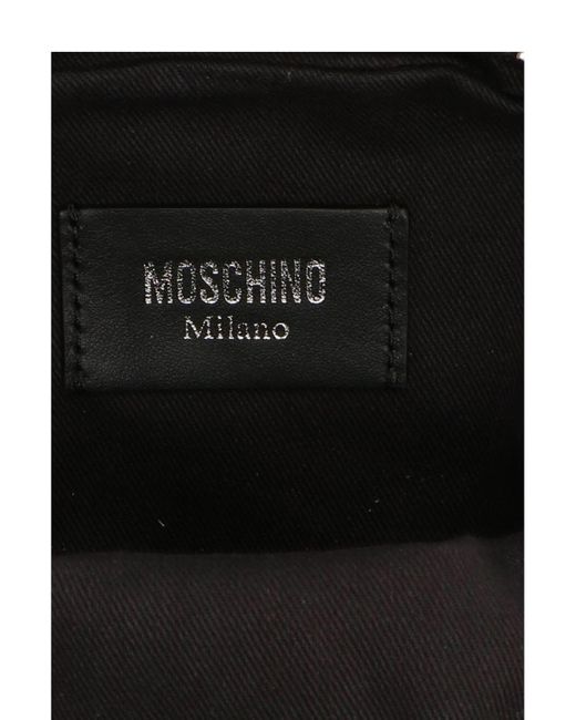 Moschino Black Couture Shoulder Bag In for men