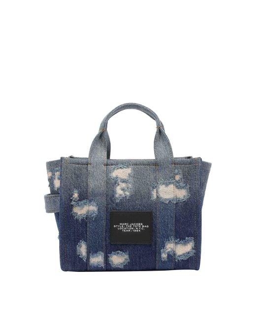 Marc Jacobs Blue The Small Tote Bag