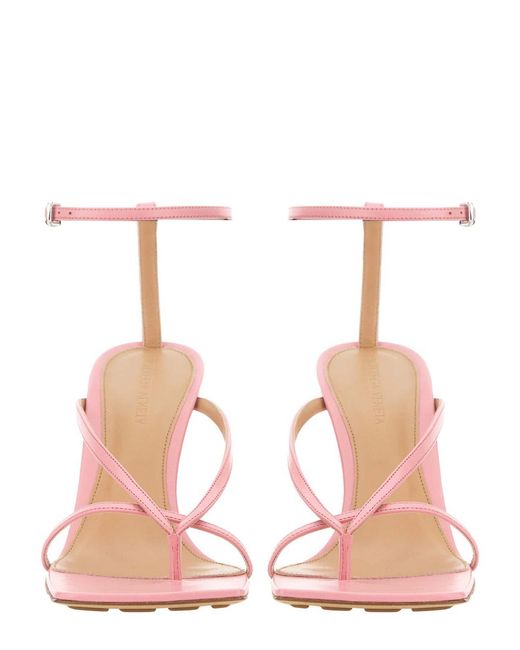 Bottega Veneta Pink Stretch Sandal