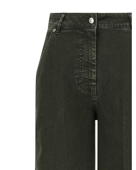 Nude Green Wide Leg Jeans