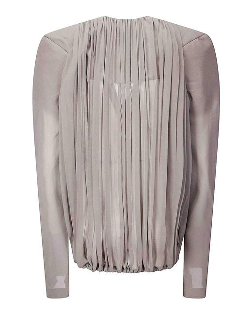 Rick Owens Gray Maria Jacket