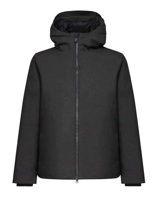 Save The Duck Black Wolt Padded Jacket for men