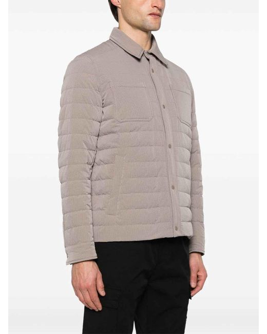 Overshirt 'Seercrease' Imbottite di Herno in Gray da Uomo