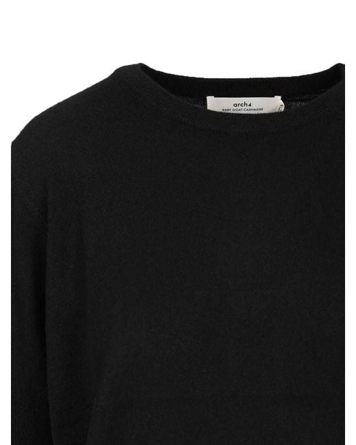 arch4 Black Cashmere Sweater