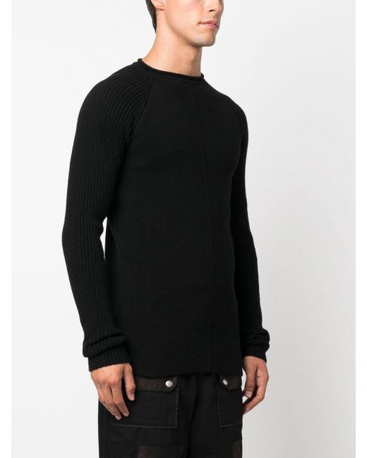 Rick Owens Black Sweatshirt for men