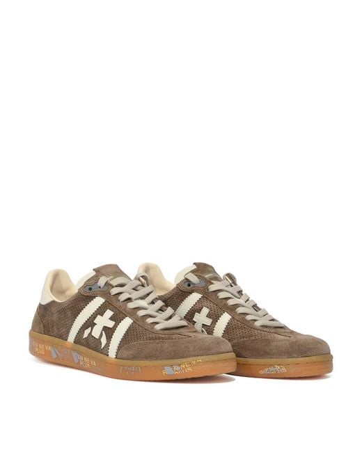 Premiata Brown Bonnie Sneakers for men