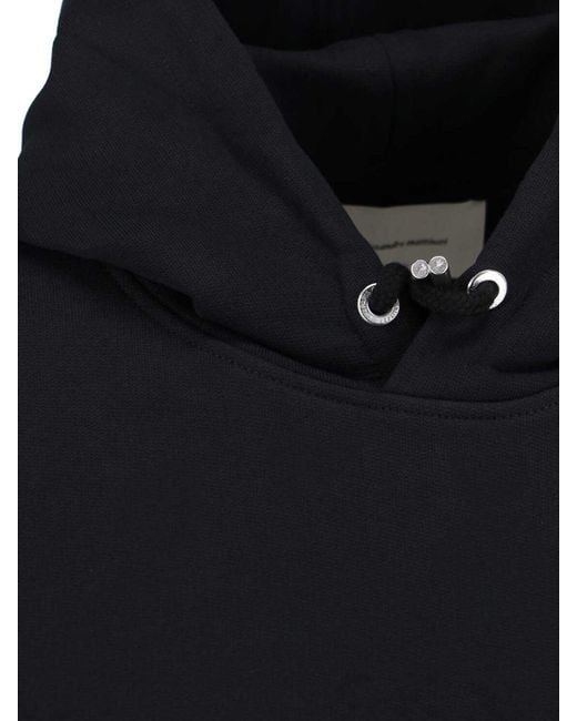 AMI Blue Ami De Cur Hooded Sweatshirt for men