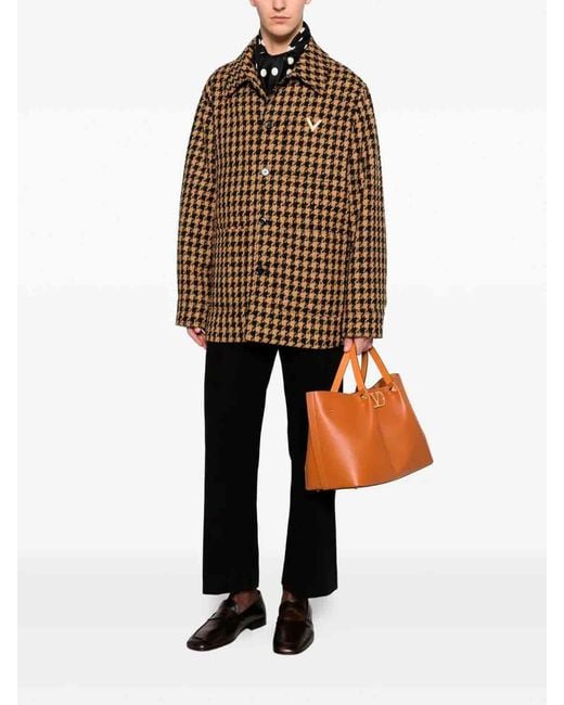 Valentino Garavani Brown 'Vgold' Shirt for men