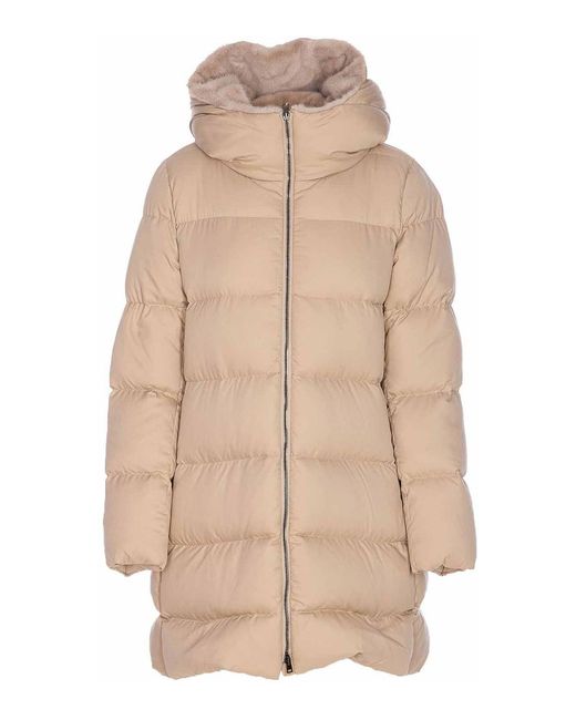 Herno Natural A-Shape Down Jacket