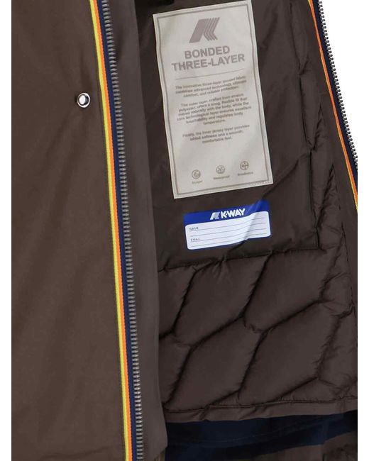 K-Way Brown Jacket for men