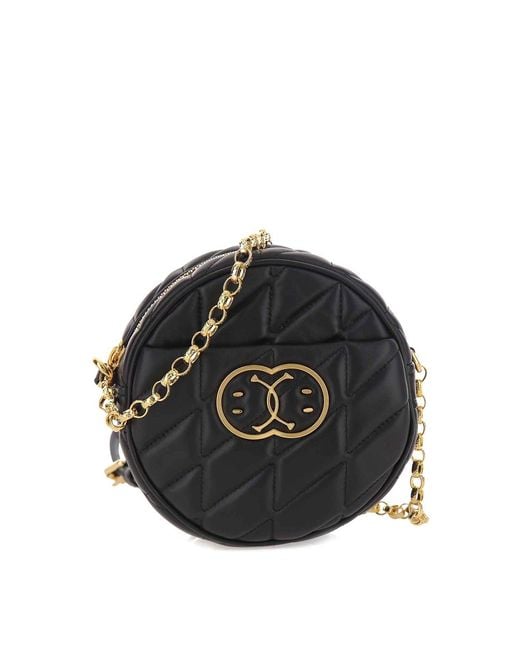 Moschino Black Quilted Crossbody