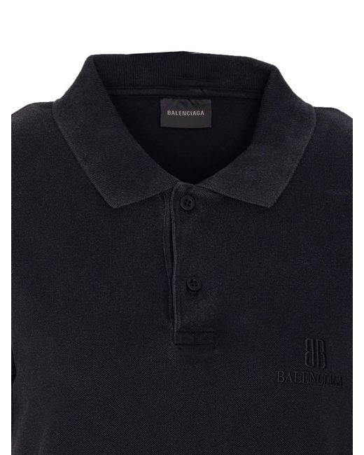 Balenciaga Black Dress With Logo