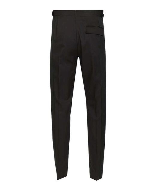 Vivienne Westwood Black Tuxedo Trousers for men