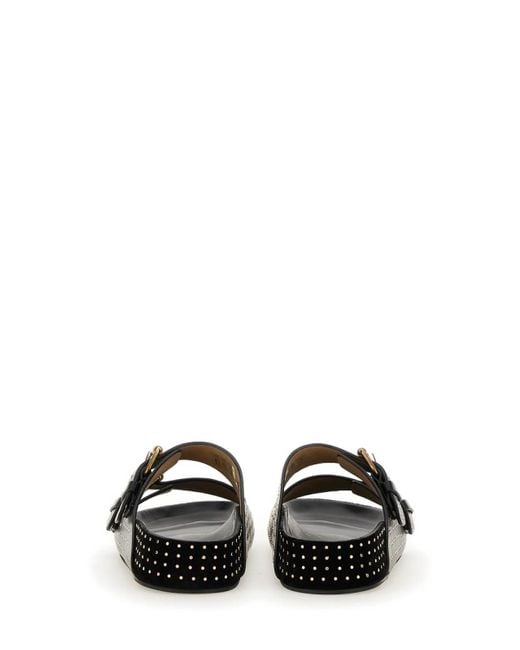 Isabel Marant Black Lennyo Sandals