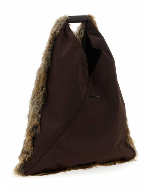 MM6 by Maison Margiela Natural Classic Japanese Shoulder Bag
